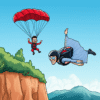 BASE Jumping vs Wingsuit Flying