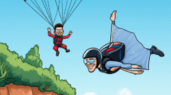 BASE Jumping vs Wingsuit Flying