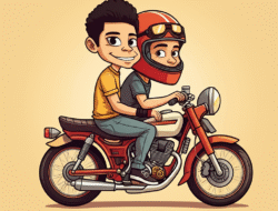 Gaya Perubahan Motor Retro di Golongan Anak Belia