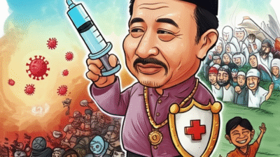 Kebijaksanaan penguasa dalam mengatasi endemi serta vaksinasi massal