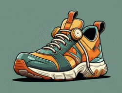 Sepatu Olahraga dari Bahan Daur Ulang