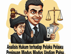 Analisis Hukum terhadap Pelaku Penipuan Modus Undian Palsu