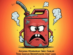 Ancaman Membiarkan Tong Gasolin BensinKosong Amat Lama