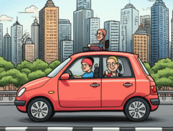 Gaya Hidup Mobil Gerak badan di Tengah Kota Kota besar