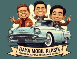 Gaya Mobil Klasik: Pemodalan ataupun Kegemaran Mahal?