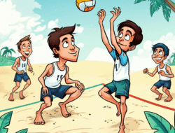 Teknik Dasar Permainan Bola Voli Pantai dan Perbedaannya dengan Voli Indoor