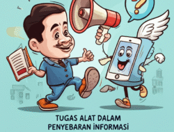 Tugas alat dalam penyebaran informasi serta edukasi publik
