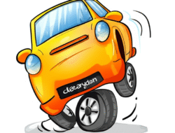 Akibat Ban Caung Sisi  kepada Keseimbangan Mobil