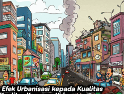 Efek Urbanisasi  kepada Kualitas Kawasan Hidup
