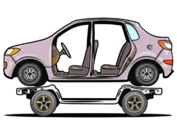Kelainan Bentuk tubuh Mobil Monokok vs Ladder Frame