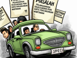 Masalah pelanggaran keleluasaan pers serta perlindungan wartawan