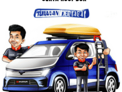 Panduan Terjaga Memasang Roof Rack serta Roof Box