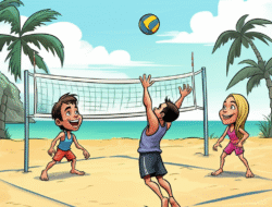 Teknik Dasar dan Taktik Permainan Bola Voli Pantai untuk Pemula