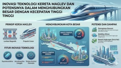 Inovasi Teknologi Kereta Maglev Dan Potensinya Dalam Menghubungkan Kota Besar Dengan Kecepatan Tinggi