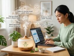 Manfaat Menggunakan Diffuser Essential Oil Untuk Menciptakan Suasana Kerja Yang Lebih Fokus