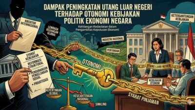 Dampak Peningkatan Utang Luar Negeri Terhadap Otonomi Kebijakan Politik Ekonomi Negara