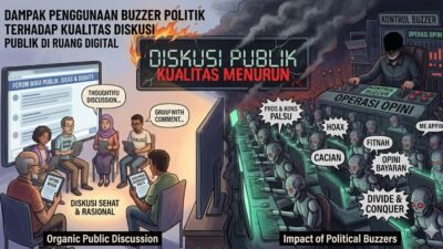 Dampak Penggunaan Buzzer Politik Terhadap Kualitas Diskusi Publik Di Ruang Digital