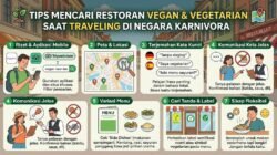 Tips Mencari Restoran yang Menyediakan Menu Vegan dan Vegetarian Saat Traveling di Negara Karnivora