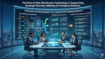 Peran Teknologi Data Warehouse Dalam Mendukung Proses Pengambilan Keputusan Strategis Direksi Perusahaan