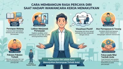 Cara Membangun Rasa Percaya Diri Saat Harus Menghadapi Wawancara Kerja Yang Menegangkan